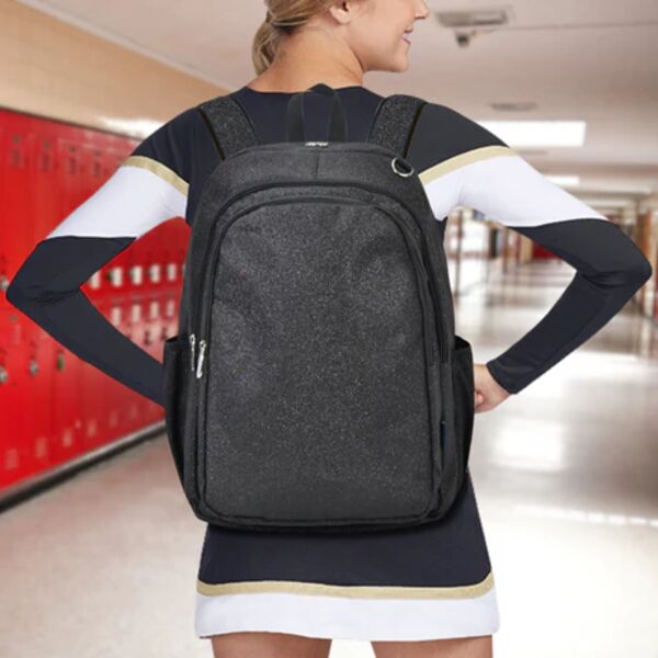 Large Glitter Canvas Backpack Thumbnail