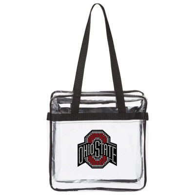Ohio State - Clear Tote with Zippered Top Thumbnail
