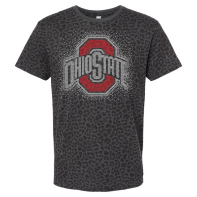 Ohio State with Scatter - Print Fine Jersey Tee Thumbnail