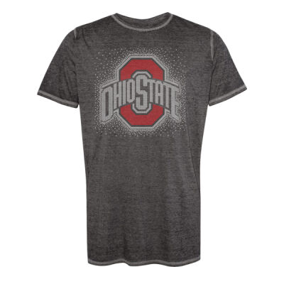 Ohio State with Scatter - Unisex Zen Jersey T-Shirt Thumbnail
