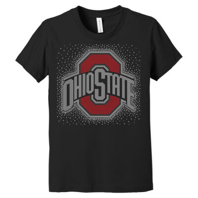 Ohio State with Scatter - Youth Jersey Short Sleeve Tee Thumbnail