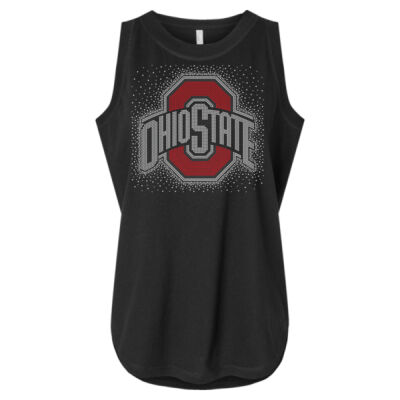 Ohio State with Scatter - Women's Relaxed Fine Jersey Tank Thumbnail