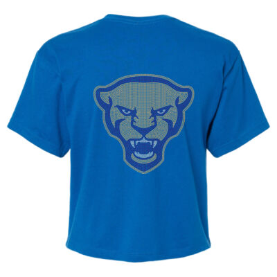 PITT UNIVERSITY LOGO - Women's Ideal Crop Top Thumbnail