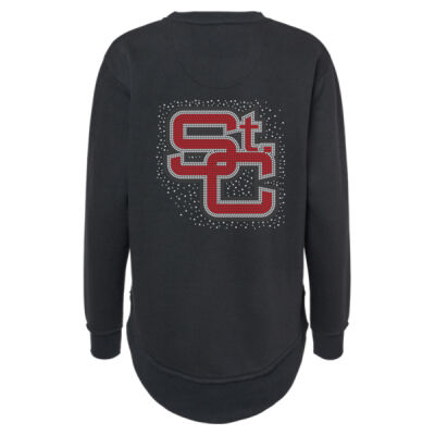 ST. CLAIRSVILLE - Women's Weekend Fleece Crewneck Sweatshirt Thumbnail
