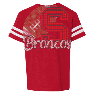 BRONCOS - Youth Football Fine Jersey Tee Thumbnail