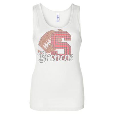BRONCOS - Women's Baby Rib Tank Thumbnail