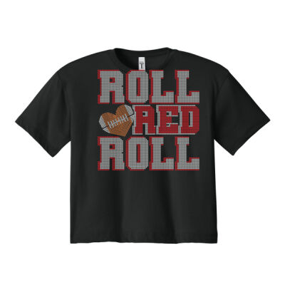 ROLL RED ROLL - Women's Ideal Crop Top Thumbnail