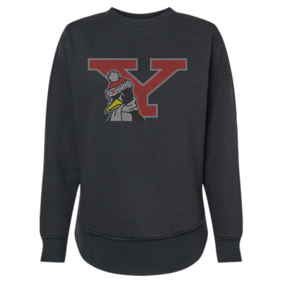 YSU PENGUIN - Women's Weekend Fleece Crewneck Sweatshirt Thumbnail
