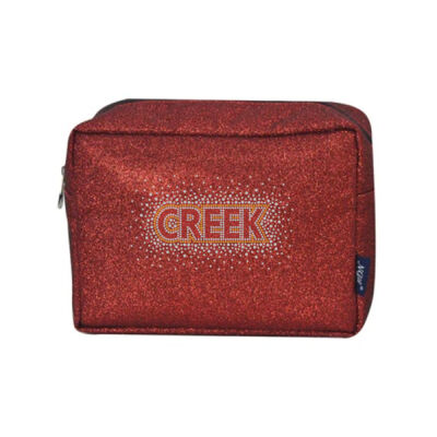 MINI CREEK - Glitter Large Cosmetic Travel Pouch Thumbnail