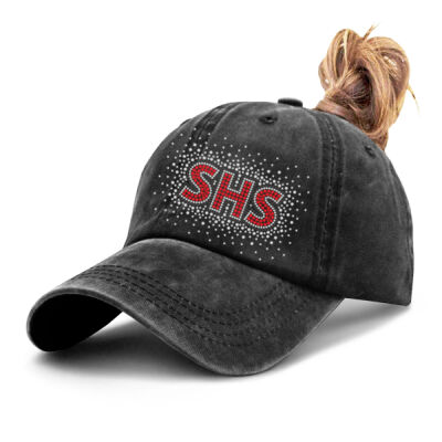 SHS - Vintage Washed Ponytail Hat Thumbnail