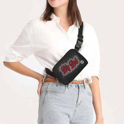 CURSIVE BIG RED - Everywhere Belt Bag (LuLu Dupe) Thumbnail