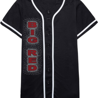 VERTICAL X SHS HORSE - Allstar Baseball Jersey with Trim Thumbnail