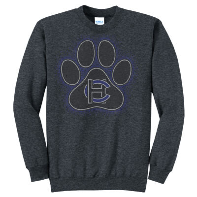 HUSKIES PAW - Core Fleece Crewneck Sweatshirt Thumbnail