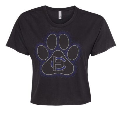HUSKIES PAW - Women's Festival Crop Top Thumbnail
