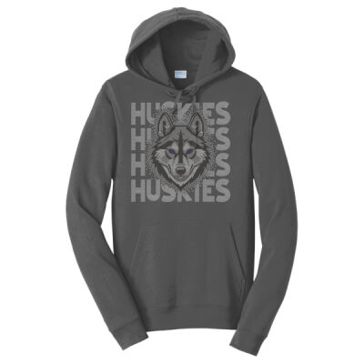 HUSKIES REPEAT - Fan Favorite Fleece Pullover Hooded Sweatshirt Thumbnail