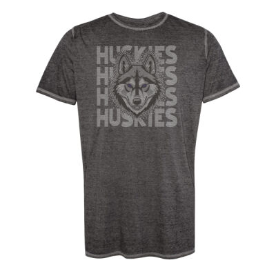 HUSKIES REPEAT - Unisex Zen Jersey T-Shirt Thumbnail