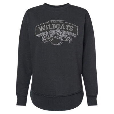 EDISON CLAW - Women's Weekend Fleece Crewneck Sweatshirt Thumbnail