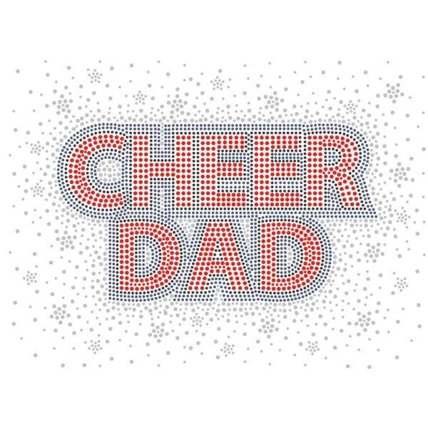 CHEER DAD RED/BLUE Thumbnail