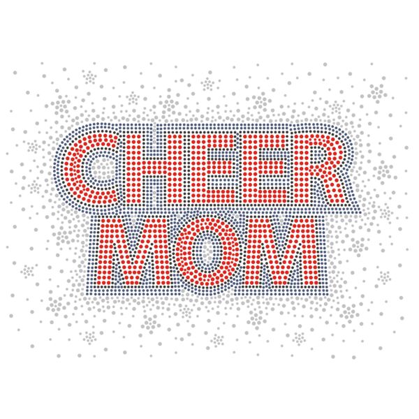 CHEER MOM RED/BLUE Thumbnail