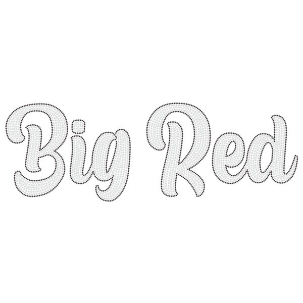 Large Cursive Big Red Thumbnail