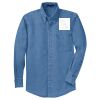 Tall Long Sleeve Denim Shirt Thumbnail