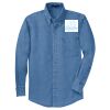Tall Long Sleeve Denim Shirt Thumbnail