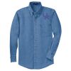 Tall Long Sleeve Denim Shirt Thumbnail
