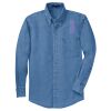Tall Long Sleeve Denim Shirt Thumbnail
