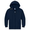 Youth NuBlend ® Full Zip Hooded Sweatshirt Thumbnail