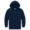 Youth NuBlend ® Full Zip Hooded Sweatshirt Thumbnail