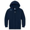 Youth NuBlend ® Full Zip Hooded Sweatshirt Thumbnail