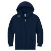 Youth NuBlend ® Full Zip Hooded Sweatshirt Thumbnail