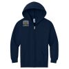Youth NuBlend ® Full Zip Hooded Sweatshirt Thumbnail