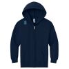 Youth NuBlend ® Full Zip Hooded Sweatshirt Thumbnail