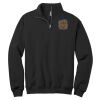 NuBlend ® 1/4 Zip Cadet Collar Sweatshirt Thumbnail