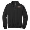 NuBlend ® 1/4 Zip Cadet Collar Sweatshirt Thumbnail
