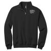 NuBlend ® 1/4 Zip Cadet Collar Sweatshirt Thumbnail