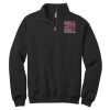 NuBlend ® 1/4 Zip Cadet Collar Sweatshirt Thumbnail