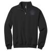 NuBlend ® 1/4 Zip Cadet Collar Sweatshirt Thumbnail