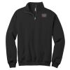 NuBlend ® 1/4 Zip Cadet Collar Sweatshirt Thumbnail
