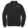 NuBlend ® 1/4 Zip Cadet Collar Sweatshirt Thumbnail
