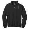 NuBlend ® 1/4 Zip Cadet Collar Sweatshirt Thumbnail