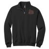 NuBlend ® 1/4 Zip Cadet Collar Sweatshirt Thumbnail