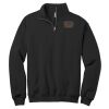 NuBlend ® 1/4 Zip Cadet Collar Sweatshirt Thumbnail