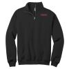 NuBlend ® 1/4 Zip Cadet Collar Sweatshirt Thumbnail