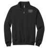 NuBlend ® 1/4 Zip Cadet Collar Sweatshirt Thumbnail