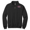 NuBlend ® 1/4 Zip Cadet Collar Sweatshirt Thumbnail