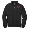 NuBlend ® 1/4 Zip Cadet Collar Sweatshirt Thumbnail