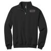 NuBlend ® 1/4 Zip Cadet Collar Sweatshirt Thumbnail