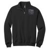 NuBlend ® 1/4 Zip Cadet Collar Sweatshirt Thumbnail